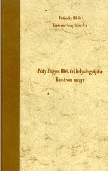 Tarján utcanevek, földrajzi nevek