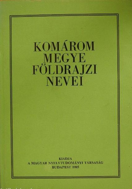 Tarján utcanevek, földrajzi nevek